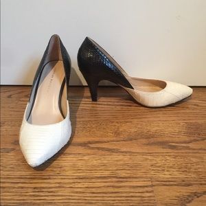 Two tone Pumps by Loeffler Randall.